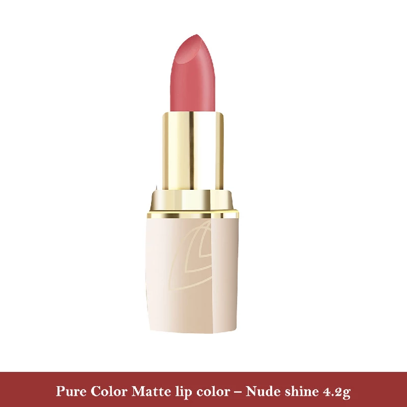 Lotus Make-Up Pure Colors Matte Lip Color - Nude Shine, 4.1 g-1.webp